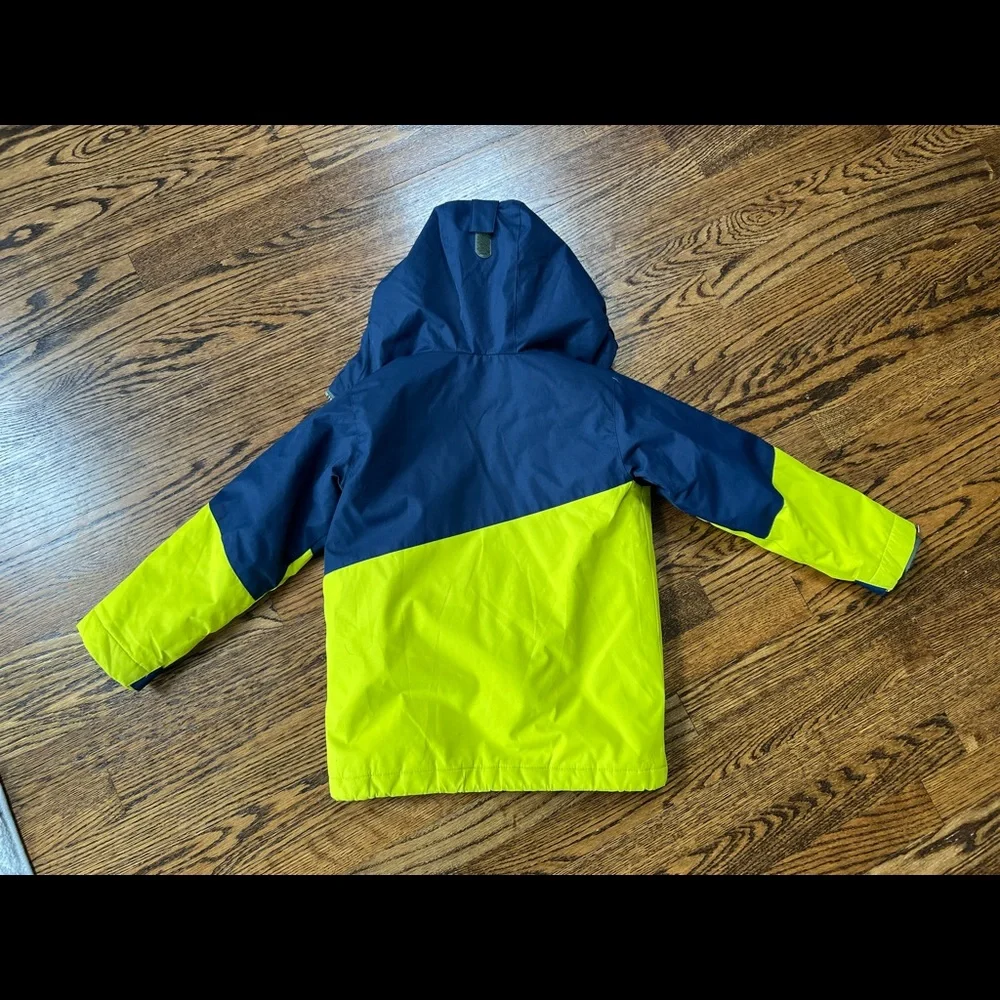 Lands End stormer 3 in 1 winter parka kids sz S - Picture 5 of 8